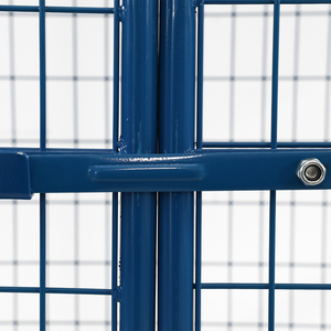 Euro Chất Lượng Công Suất Lớn Có Thể Gập Lại Cuộn Pallet Cổ Lồng Xe Đẩy Hàng Hóa & Thiết Bị Lưu Trữ Cán Lồng Giỏ Hàng - Product Image 3