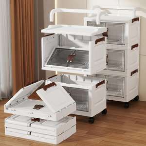 Scatole di Stoccaggio Pieghevoli Salvaspazio, Si Ripiegano Quando Non Sono Necessarie - Product Image 2