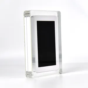 Акриловая объемная цифровая фоторамка прозрачный кристалл NFT акриловая рекламная игра OEM ODM 7 дюймов IPS экран 7 дюймов ЖК-дисплей Ce Rohs