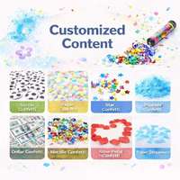 Mini-boules carrées métalliques dorées scintillantes 5x5mm ultra-minces pour remplissage de ballons, accessoire pour vitrine festive