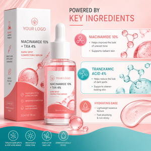 Cuidado Avanzado para Manchas Oscuras, Solución para un Tono Desigual, Iluminador y Reafirmante, Rico en Ácido Tranexámico y Niacinamida, Suero Facial TXA - Product Image 4
