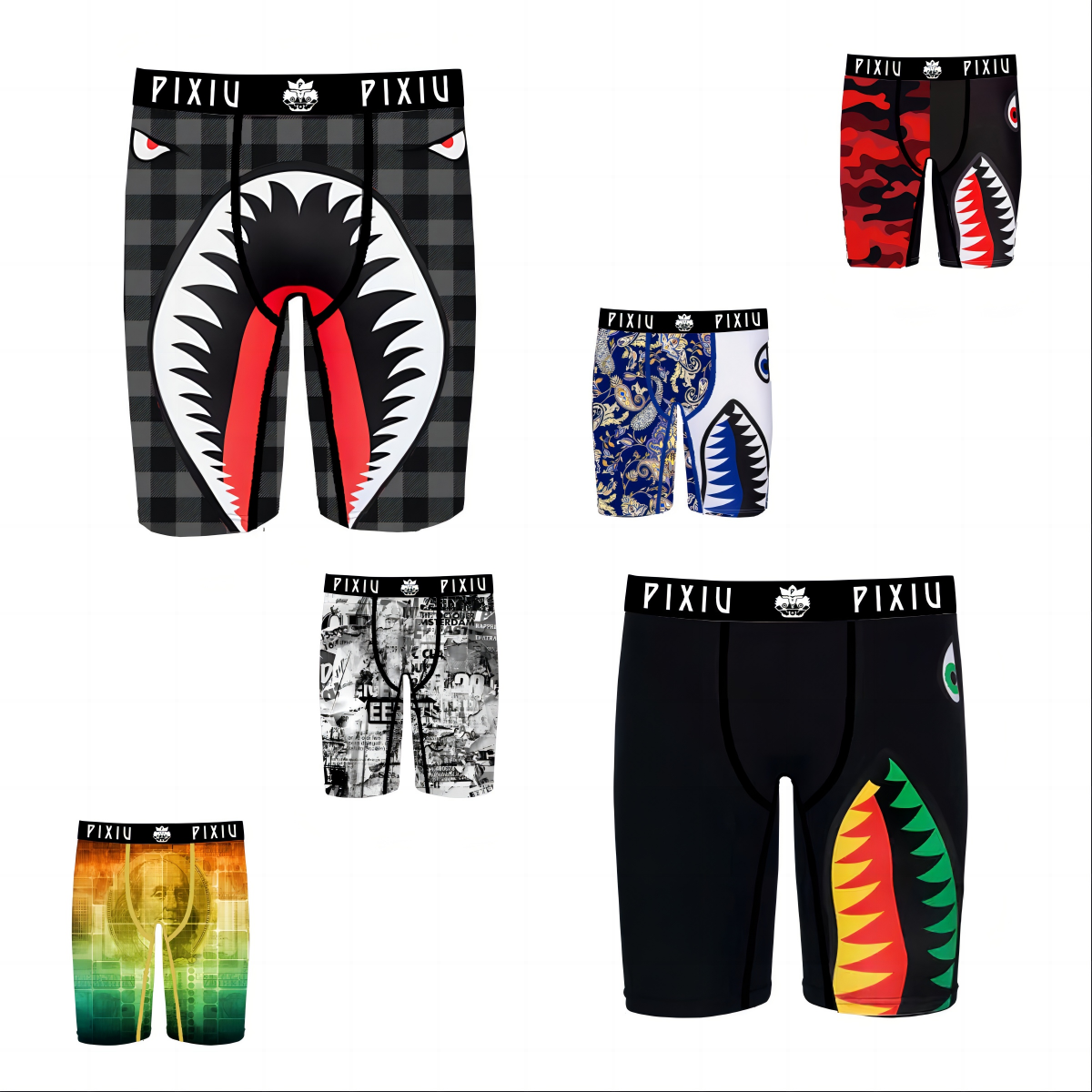 Vividda Mutande Slip da uomo Hip Boxer Sportiva Biancheria intima