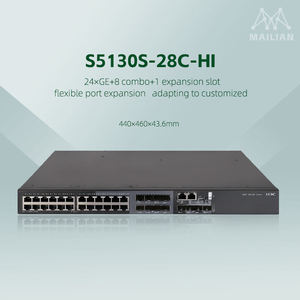 Conmutadores Ethernet Gigabit Inteligentes de Nueva Generación Serie H3C S5130S-HI con SNMP y QoS, Opciones de 28/52 Puertos - Product Image 1