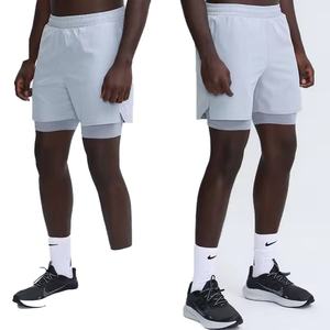 Custom Logo <b>Shorts</b> Men's Gym Workout Sports <b>Running</b> <b>Shorts</b> <b>With</b> Inner <b>Phone</b> <b>Pocket</b> Compression Gym <b>Shorts</b> - Product Image 2