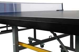 Professional MDF Indoor Double Folding <strong>Table</strong> Tennis <strong>Table</strong> with <strong>Ping</strong> <strong>Pong</strong> <strong>Net</strong> and Post Set - Product Image 4