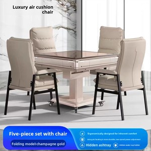 Factory Wholesale New Automatic Home <b>Folding</b> Mute Mahjong <b>Table</b> Machine Dual-Use Metal Modern Minimalist Automatic <b>Folding</b> Desig - Product Image 5
