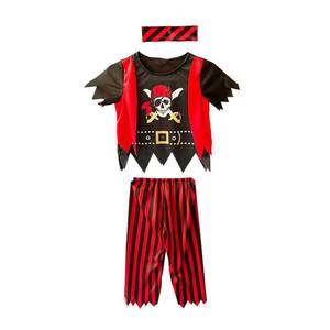Costume de pirate pour enfants MS, accessoires de scène, tenue de performance pour Halloween, fête et carnaval, vêtements de jeu de rôle - Product Image 3