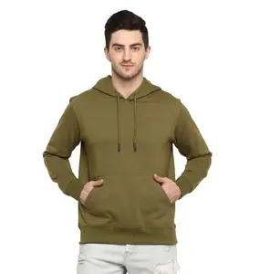 Export Oriented High Quality Cheap price Solid Color Men's Hooded Hoodies Custom Design Slim Fit Plus Size Hoodies For Men