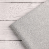 Tissu tricoté 100% polyester, haute élasticité, respirant, texture douce, adapté