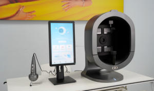 Portátil 3D <span class=keywords><strong>Skin</strong></span> <span class=keywords><strong>Analyzer</strong></span> Facial Diagnostic Tool Sem Fio HD Scanner Umidade Pigmentação Teste para Home Salon EU Plug - Product Image 3