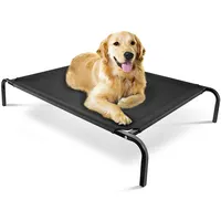 Outdoor Waterproof Metal Stainless Steel Frame Pet Cooling Bed Raised Breathable Elevated Dog Bed