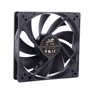 โรงงานจีนการออกแบบที่ละเอียดอ่อน 120*120*25 มม.DC12025 2 แบริ่งบอลเสถียร CE ได้รับการอนุมัติ PC กรณี Axial กระแสเงินสดพัดลม & Cooling - Product Image 2