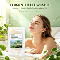 JMFREE Masque facial hydratant et éclaircissant à la Centella, à la fermentation microbienne naturelle, pour peaux sensibles, best-seller OEM