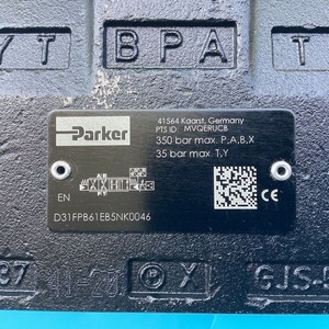วาล์วควบคุมทิศทางแบบสัดส่วน Parker Proportional DC 24V 10-20 MPa -40°C ถึง 200°C รองรับ OEM - Product Image 3