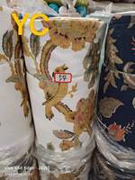 Liquidation vente rideau tissu occultant imprimé ombrage fenêtres tissu