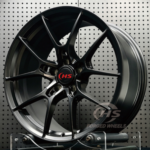 Rines Forjados Personalizados en Negro Mate 5*112 para <span class=keywords><strong>BMW</strong></span> G20 G21 F30 F32 G22 G23 M2/M3/M4 Benz <span class=keywords><strong>E220</strong></span> W205/W206 Audi S3/S4/S5 GTI/R - Product Image 3