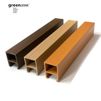Techos Falsos de Diseño Moderno, Paneles Decorativos de Madera WPC para Interiores, Listones de PVC, Panel de Techo WPC