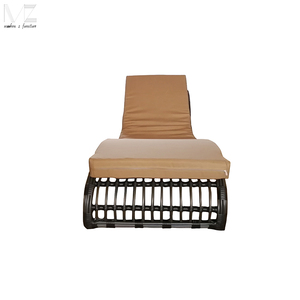 Jardin Rotin Meubles de Patio En Plein Air Étanche Coussin Bain de Soleil <span class=keywords><strong>Chaise</strong></span> longue Chaises Longues <span class=keywords><strong>Méridienne</strong></span> Pour Banc - Product Image 2