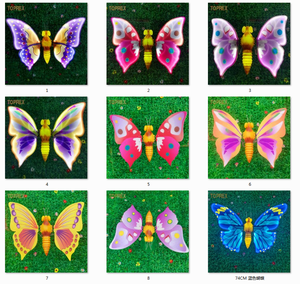 3D ผีเสื้อ LED ปีกโบกสำหรับตกแต่ง<span class=keywords><strong>ค</strong></span>ริสต์มาสกลางแจ้ง IP65ภูมิทัศน์สำหรับสวนและต้น<span class=keywords><strong>ค</strong></span>ริสต์มาส - Product Image 4