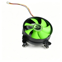 Snowman — refroidisseur de processeur Intel LGA 775/1155, avec ventilateur de refroidissement de processeur silencieux 92mm