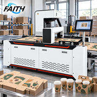 Imprimante jet d'encre professionnelle Faith pour conteneurs alimentaires, impression en une seule passe pour ligne d'emballage de boulangerie