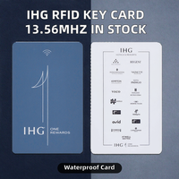 Individuell Bedruckte RFID-Hotel-Schlüsselkarte 1K 13,56MHz PVC RFID-Zugangskontrolle Türschlosskarte