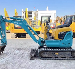 Mini Retroexcavadora Coreana Usada de 1 Tonelada, Excavadora Kubota U10 con Cuchilla, Excavadora Kubota U10 de Segunda Mano sin Cabina a Precio de Fábrica - Product Image 1