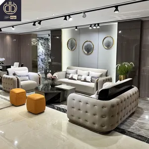 Produsen istimewa furnitur mewah desainer kualitas tinggi elite sofa rumah premium set furnitur sofa ruang tamu