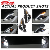Ensemble de phares LED automatiques SINDAR, accessoires de phare modifiés pour Nissan 370Z Fairlady Z Z34 2009-2021 09-21, nouveau style de lumière