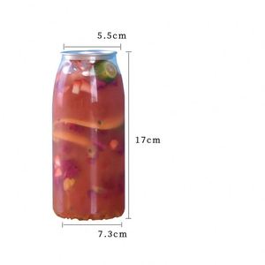 350/500/650ML食品级塑料宠物beveragel易开铝制易拉盖易拉罐瓶罐 - Product Image 3