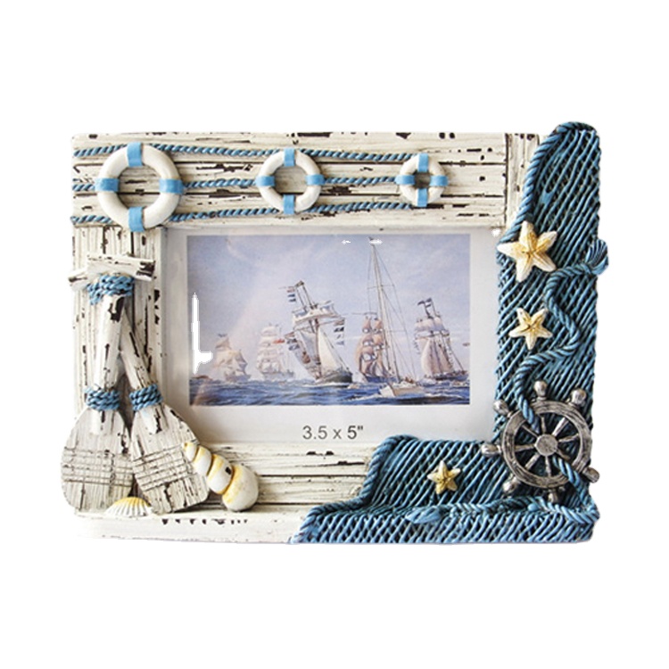 Пользовательская сувенирная фоторамка подарки Морская тема фоторамка