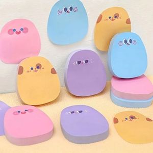 กระดาษโน้ตติดเองลายการ์ตูนน่ารักสไตล์สาวหวาน สีสันสดใส ใช้สำหรับจดบันทึก เหมาะสำหรับนักเรียน ของใช้จำเป็นสำหรับเปิดเทอม - Product Image 1