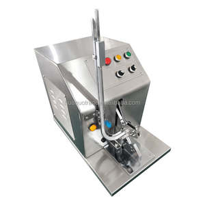 Machine de scellage de sacs automatique à boutonnière continue en acier inoxydable 304 pour l'emballage alimentaire et des boissons, scellage thermique - Product Image 3