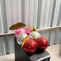 Boule disco miroir personnalisée en usine, taille, couleur et forme, boule de Noël, grande et petite boule disco pour la décoration de fête KTV DJ