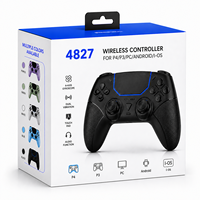 Manette de jeu sans fil OEM 4827 avec gyroscope six axes pour P4 et PC