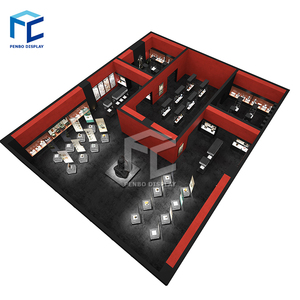 Vitrine en verre de musée PENBO avec présentoirs d'exposition vitrine de musée - Product Image 6