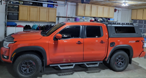 Capote en aluminium imperméable pour Nissan Frontier Pro <span class=keywords><strong>4x</strong></span> 2025, 5 pieds/6 pieds, avec fenêtres coulissantes, hardtop, housses de camion sur mesure - Product Image 2