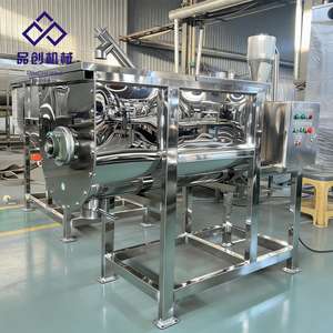 Mezcladora de Alimentos para Ganado Horizontal Grande de 200 kg, Mezcladora de Harina de Maíz, Heno, Premezcla para Aves de Corral, Mezcladora de Alimentos para Ganado de 3 y 5 Toneladas - Product Image 2