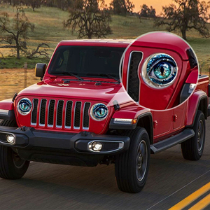 Car Beast Eyes Headlight Sticker Decals Vehicle Headlight Accessories Decoration Vinyl Sticker For Cars Jeep Trucks SUV Vehicles - Product Image 3