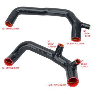 <span class=keywords><strong>BMW</strong></span> E92 2,5 "Kit de manguera de admisión de aire de entrada para <span class=keywords><strong>BMW</strong></span> E90 E82 E60 E89 E93 135i 335i 535i Z4 N54 Juego de tubos de admisión de aire de silicona de alto flujo - Product Image 2