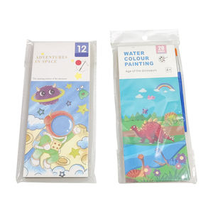 便携式益智DIY卡通水彩涂鸦绘本涂鸦着色儿童水画记事本 - Product Image 1
