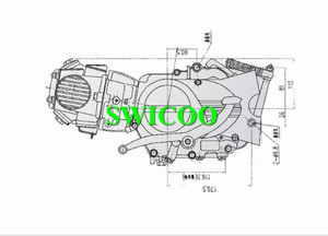 <span class=keywords><strong>Moteur</strong></span> original à embrayage manuel <span class=keywords><strong>LIFAN</strong></span> W150 <span class=keywords><strong>150cc</strong></span> Kick Start - Product Image 4