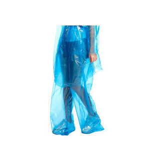 丈夫な使い捨てレインコート 携帯用 1セット 大人用 厚手 工場価格 レインコートとレインパンツ - Product Image 4