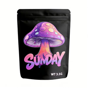 Bolsas Personalizadas de la Marca SK, 3.5g, con Forro de Aluminio BOPP/VMPET/PE, a Prueba de Olores, Duraderas, para Dulces y Tabaco, con Logotipo Personalizado - Product Image 3