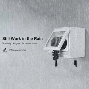 Avatto-prise murale intelligente WiFi Tuya, étanche, US/UK/DE/<span class=keywords><strong>FR</strong></span>/AU/ZA, application sans fil, télécommande vocale, domotique - Product Image 3