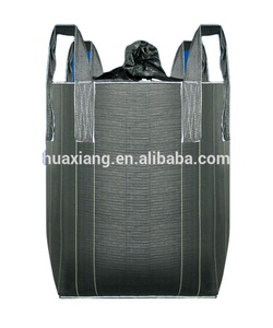 Acheter FIBC emballage <span class=keywords><strong>grand</strong></span> sac NOIR 1 tonne fourre-tout sacs <span class=keywords><strong>PP</strong></span> <span class=keywords><strong>en</strong></span> vrac conteneur 1000kg 4 BOUCLES - Product Image 3