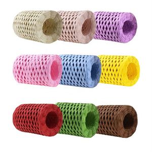 Chuỗi Xoắn Rayon Raffia Sợi Giấy Tự Làm Phụ Hộp Quà Tặng Bao Bì Và Trang Trí Raffia Dây - Product Image 3