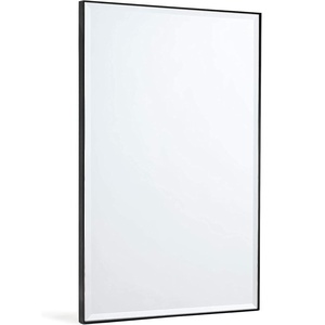 <span class=keywords><strong>Espejo</strong></span> de baño montado en la pared de aleación de aluminio de diseño moderno con marco cuadrado sin taladro para <span class=keywords><strong>maquillaje</strong></span> y uso de <span class=keywords><strong>espejo</strong></span> de vidrio para inodoro - Product Image 2