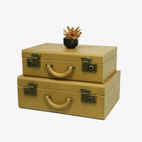 Boîte de rangement personnalisée, grande capacité, valise de luxe