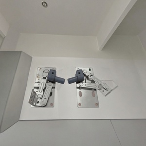 Bisagras pivotantes ocultas de acero modernas con cierre suave SPL, apertura de 45 grados, fácil instalación, para hoteles, dormitorios, oficinas y apartamentos en China - Product Image 3
